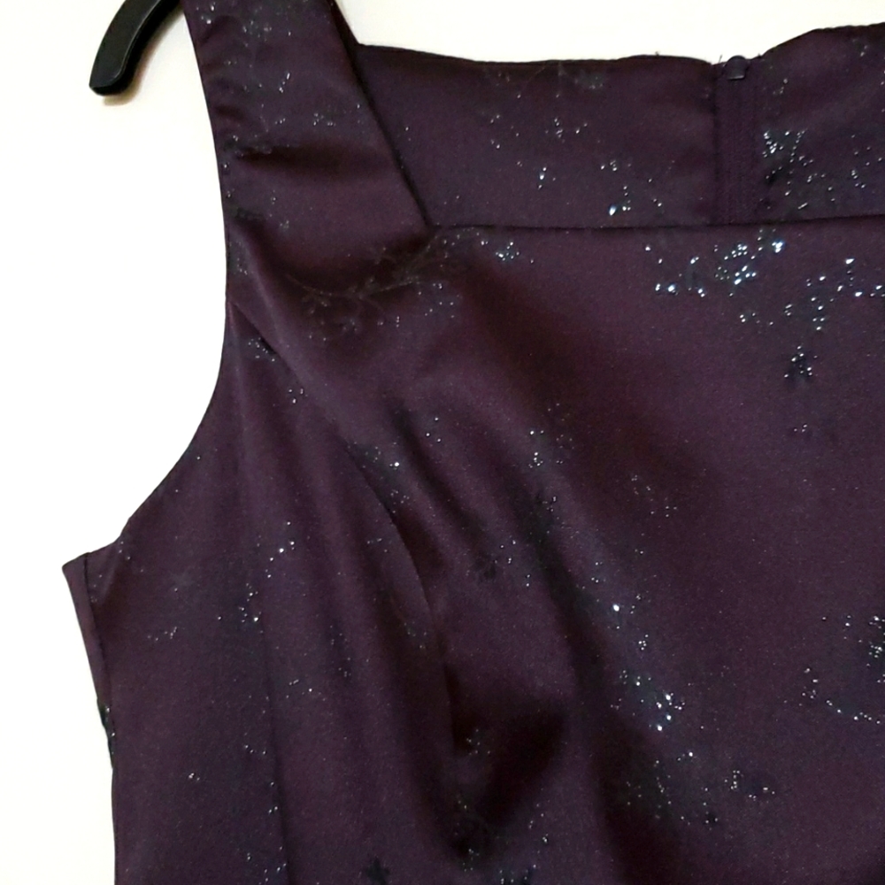 City Triangles Dark Purple Dress - Picture 4 of 12